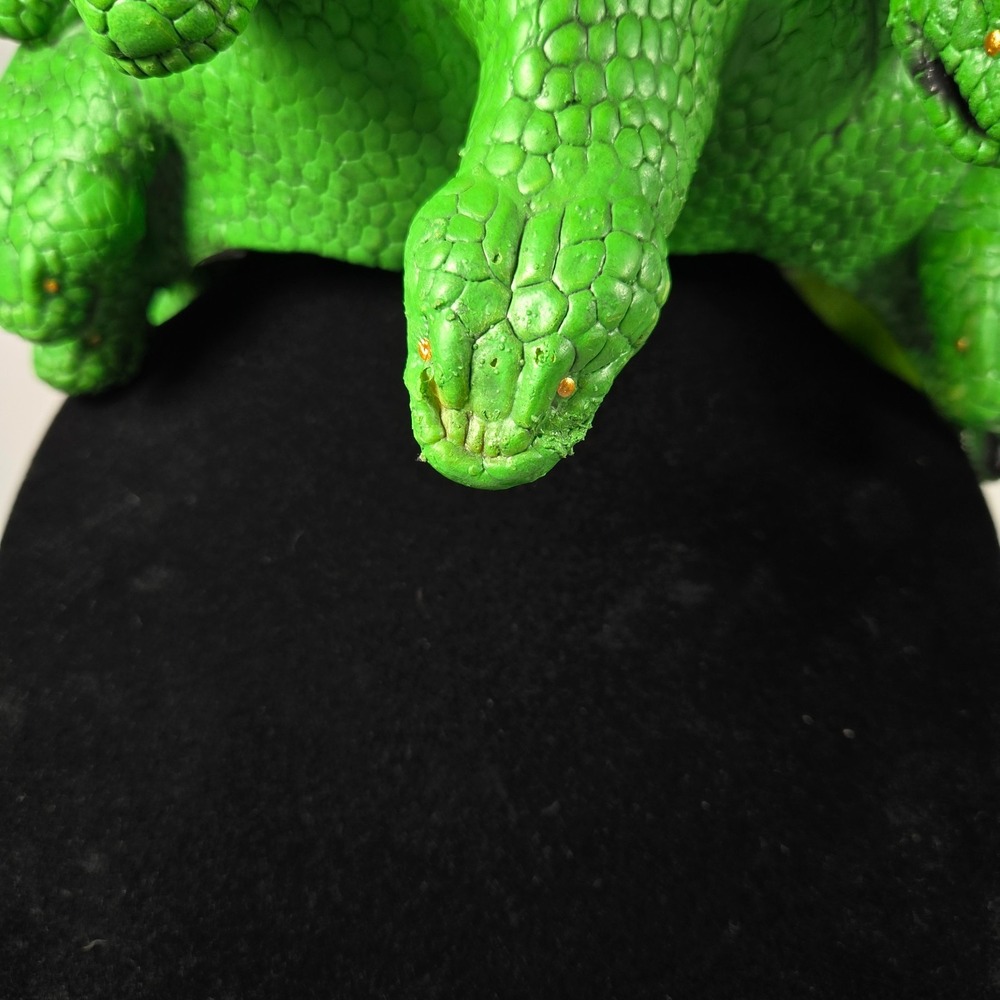 Vintage Rubies Medusa Snakes Head Cover Green Halloween Costume Mask Illusions - Picture 2 of 16